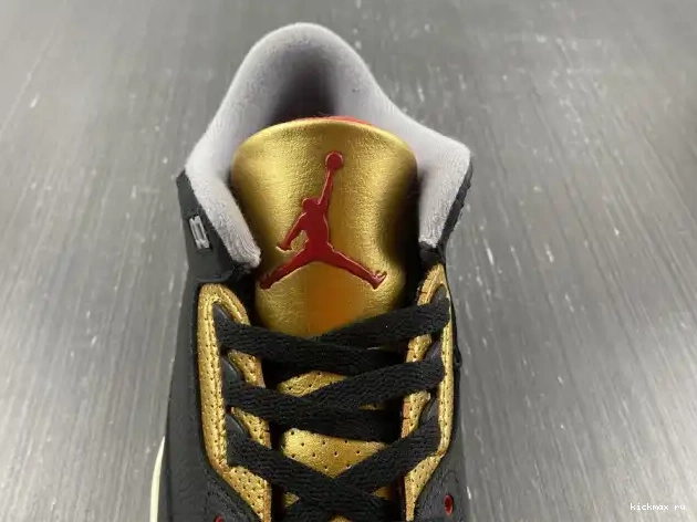 Rep Air Gold WMNS 3 CK9246-067 Jordan Black 0421